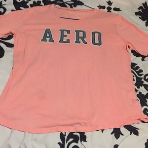 Light pink Aeropostale short sleeve shirt